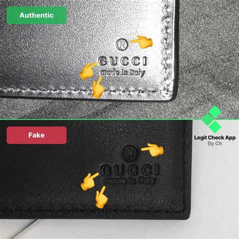 fake gucci women's wallet|how to spot a gucci wallet.